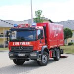 Offizielle Übergabe des Gerätewagen Logistik 1